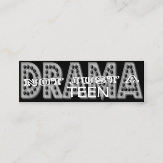 Drama Teen - Social Media Personal Card