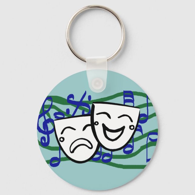 Drama: the Musical Keychain (Front)
