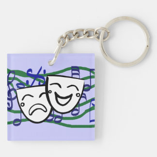 Drama: the Musical Keychain