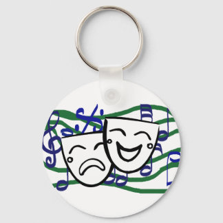 Drama: the Musical Keychain