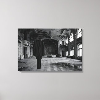 Drama theater canvas print