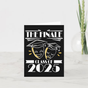 Drama Theater Club Actor Cl Of 2025 Graduation  Card