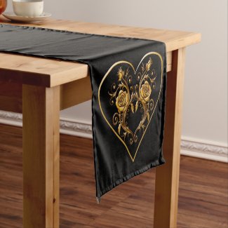 Dramatic and Elegant Gold Rose Denim Jacket A roma