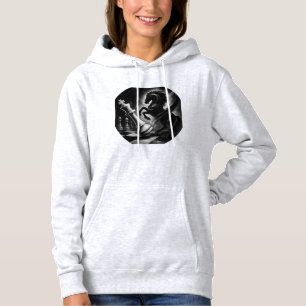 Dramatic Black Horse vs. King – Bold Chess Artwork Hoodie