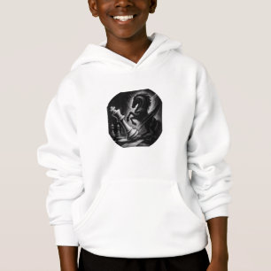 Dramatic Black Horse vs. King – Bold Chess Artwork Hoodie