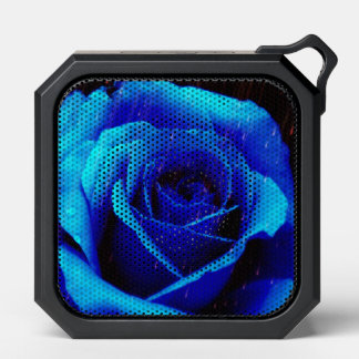 Dramatic Blue Rose Bluetooth Speaker
