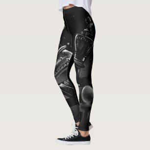 Dramatic Chess Battle – Knight vs. Horse Leggings