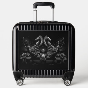 Dramatic Chess Monochrom Luggage