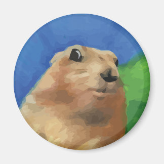 Dramatic Chipmunk Magnet