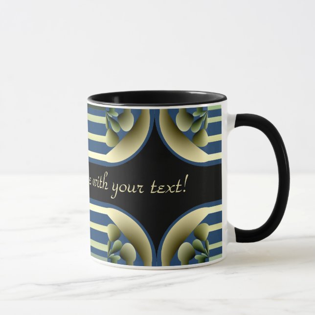 Dramatic! Colorful Abstract Mug (Right)