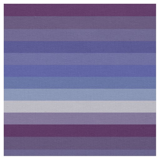 Dramatic Deep Blue & Burgundy Gradient Stripe Patt Fabric