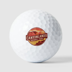 Dramatic Desert of Canyonlands National Park Golf Balls