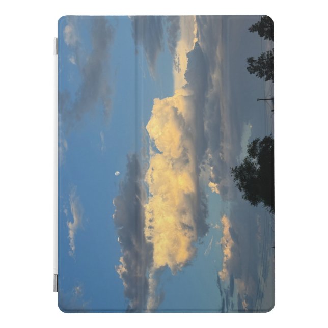 Dramatic Desert Sunset Glow 🧡 iPad Pro Cover (Front)