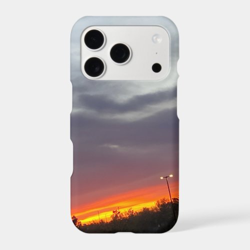 Dramatic Desert Sunset Glow 🧡 iPhone 17 Pro Case