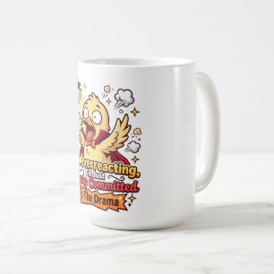 Dramatic Duck Funny Coffee Mug