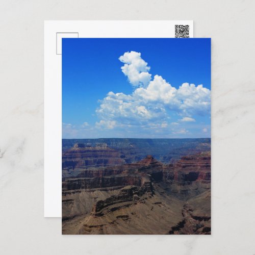 Dramatic Grand Canyon National Park Nature Photo Postcard