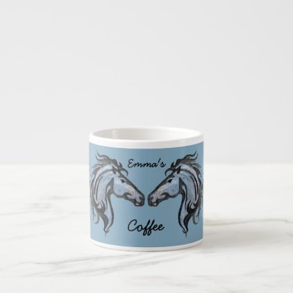 Dramatic Horse Specialty Mug