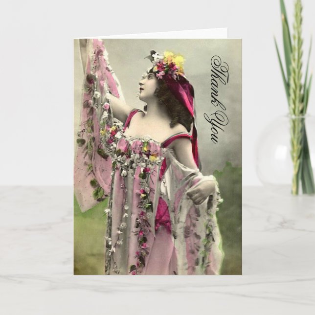 Dramatic in Flowers Thank You (Front)