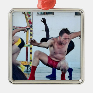 Dramatic Interpretive Dance - Performing Arts Metal Ornament