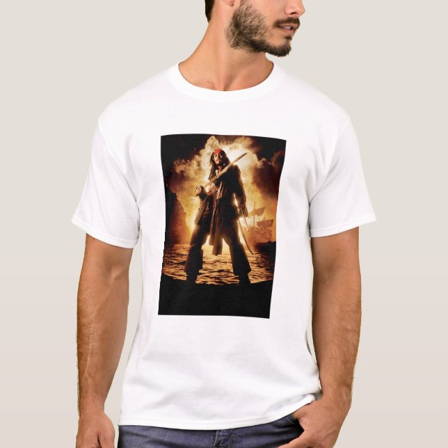 Dramatic Jack Sparrow T-Shirt (Front)