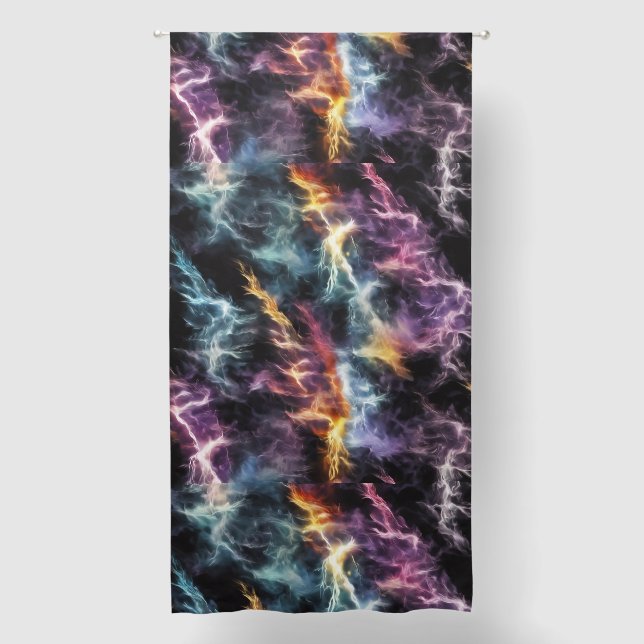 Dramatic Lightning  Blackout Curtains (Front)