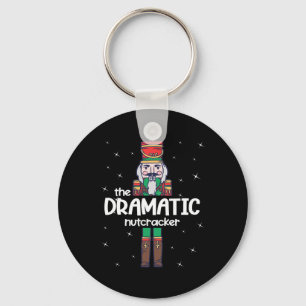 Dramatic Nutcracker Family Matching Funny Gift Paj Keychain
