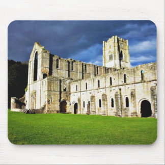 Dramatic Picture Of Fountains Abbey Right Before S Mouse Pad