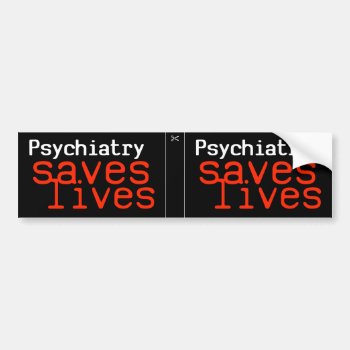 Dramatic Pro-psychiatry Decal (2 In 1) by OllysDoodads at Zazzle
