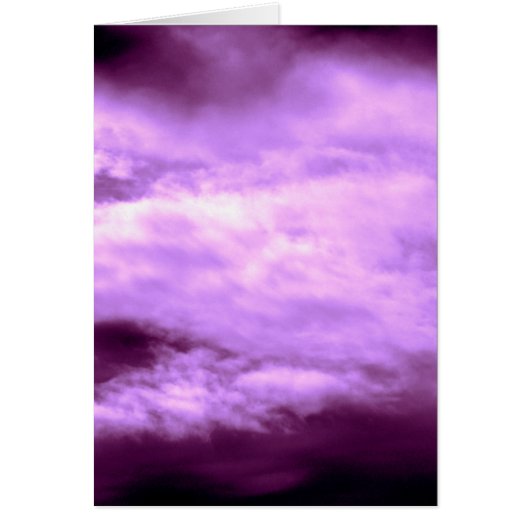 Dramatic Purple Sky Cards (Front)