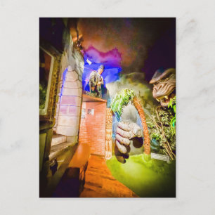 Dramatic Scene Museum Exhibit Postcard