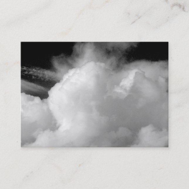 Dramatic Sky Business Card (Front)