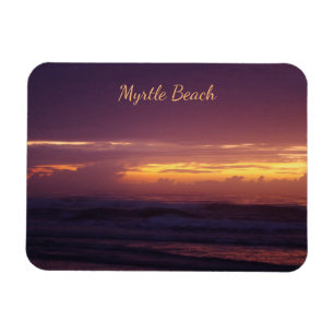Dramatic Sunrise in Myrtle Beach Magnet