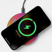 Dramatic Unicorn - Sparkly Rainbow Wireless Charger (Phone)
