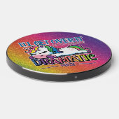 Dramatic Unicorn - Sparkly Rainbow Wireless Charger (Front 2)