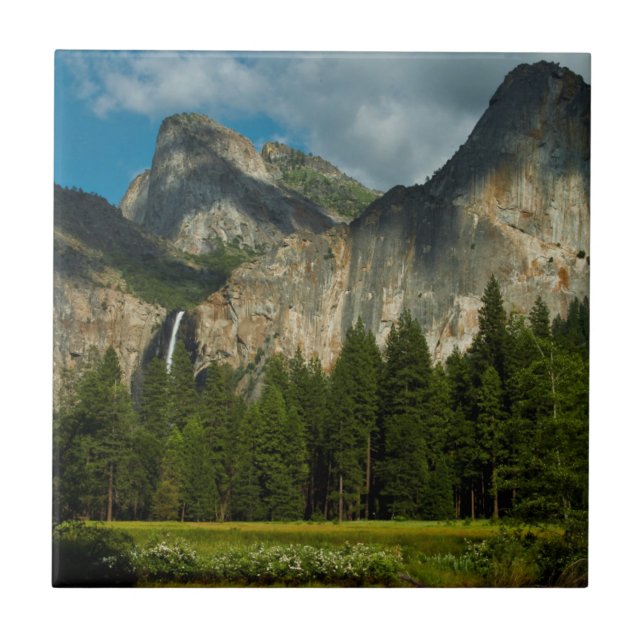 Dramatic View Of Yosemite Valley From The Gates Tile (Front)
