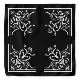 Dramatic Vintage Black and White