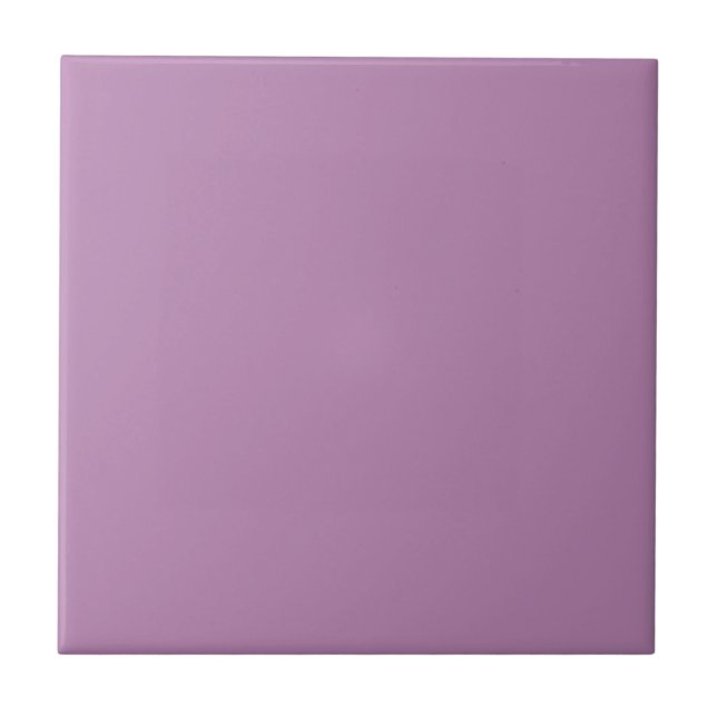 Dramatically Violet Purple Square Kitchen and Bath Ceramic Tile (Front)