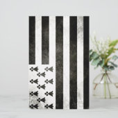 Drapeau Bretagne Vintage (Standing Front)