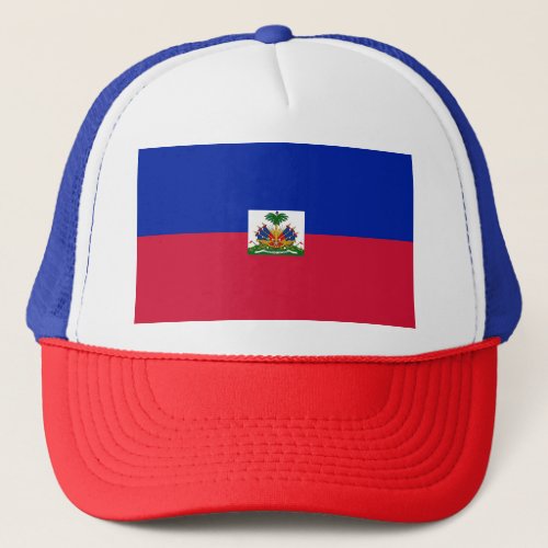 Drapeau dHati _ Flag of Haiti Trucker Hat