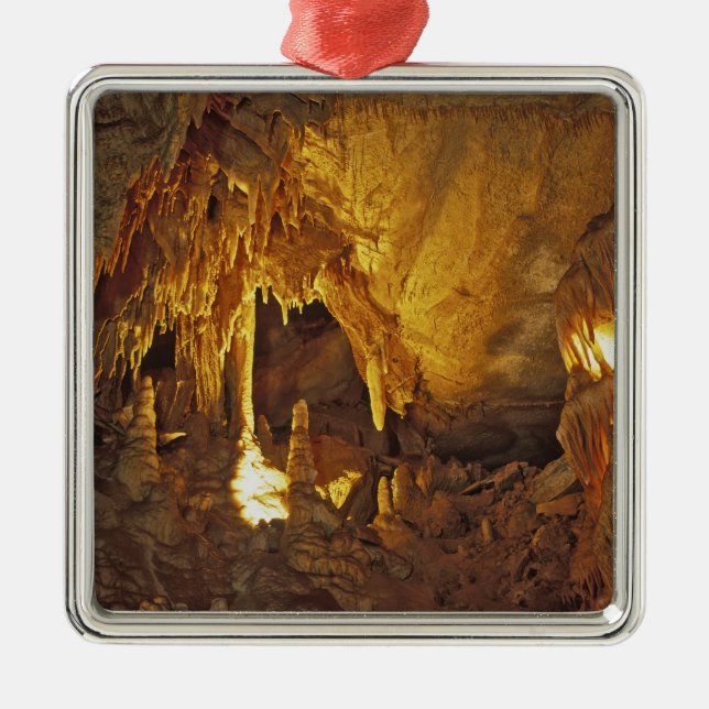 Drapery Room, Mammoth Cave National Park, Metal Ornament (Front)