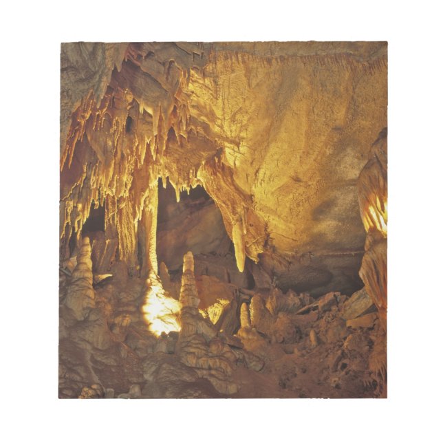 Drapery Room, Mammoth Cave National Park, Notepad (Front)