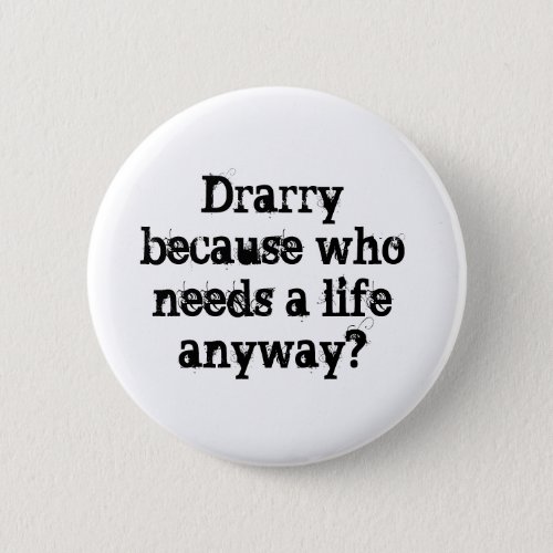 Drarry Fan_fiction Merch Pinback Button