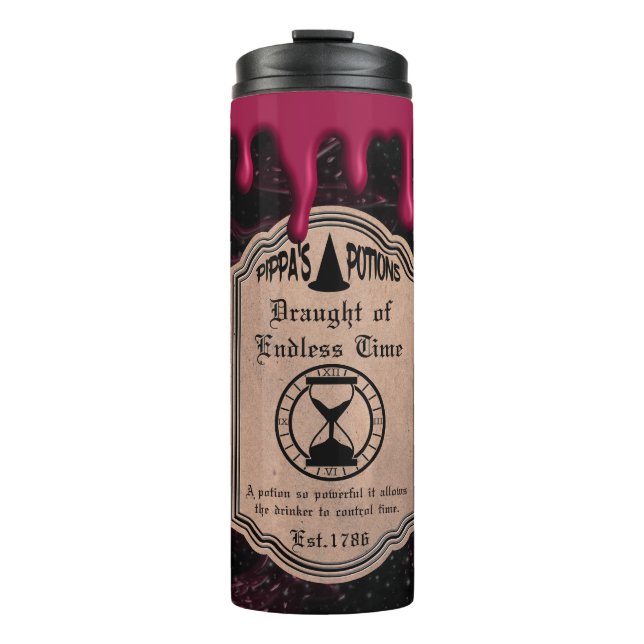 Draught of Endless Time Thermal Tumbler (Front)