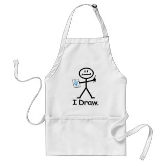Draw Adult Apron