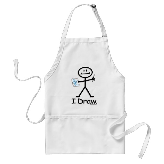 Draw Adult Apron (Front)