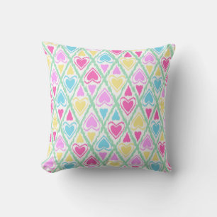 Draw heart, heart, love, Valentine's day, wedding Throw Pillow