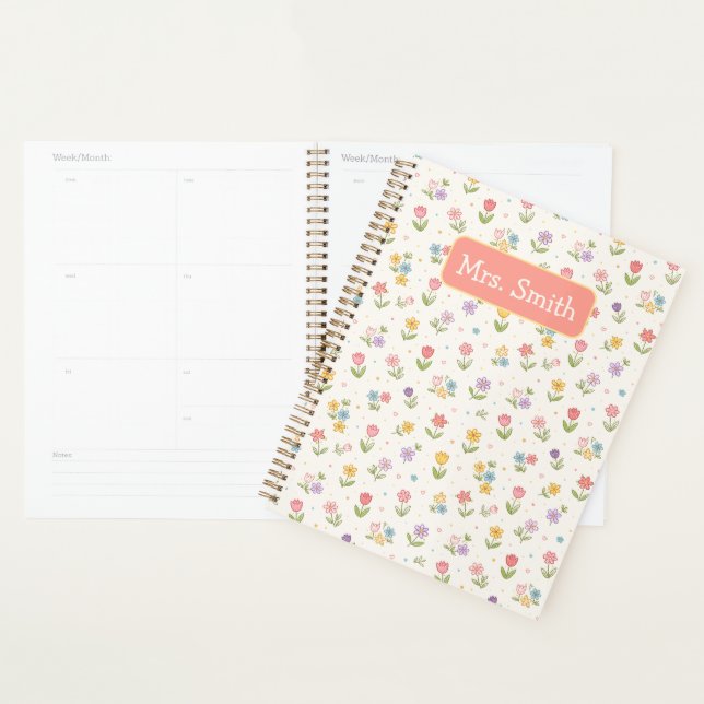 Draw Me a Flower Planner (Display)
