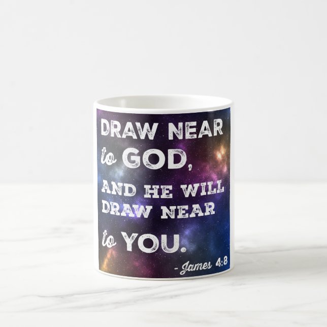 Draw Near to God Design Coffee Mug (Center)
