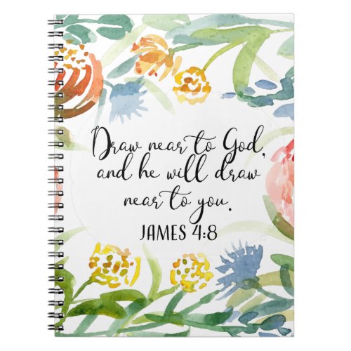 Draw near to God  James 48 Notebook