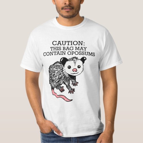 Draw opossum live laugh love T_Shirt